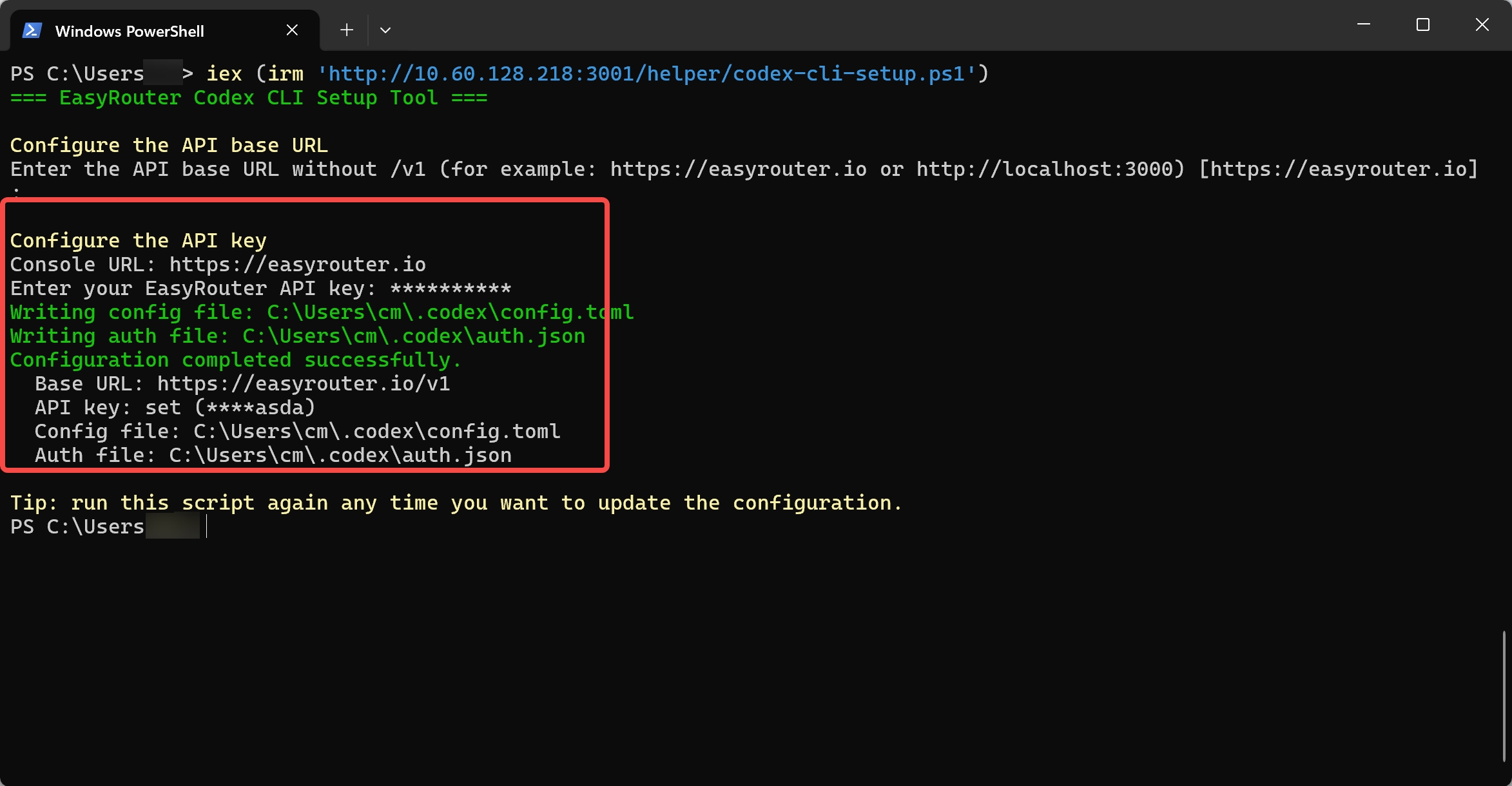 windows-configure